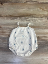 Rylee + Cru Sleeveless Bubble Romper Ivory sz 3-6m