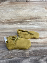 Kate Quinn Tie Booties, Brown sz 12-18m