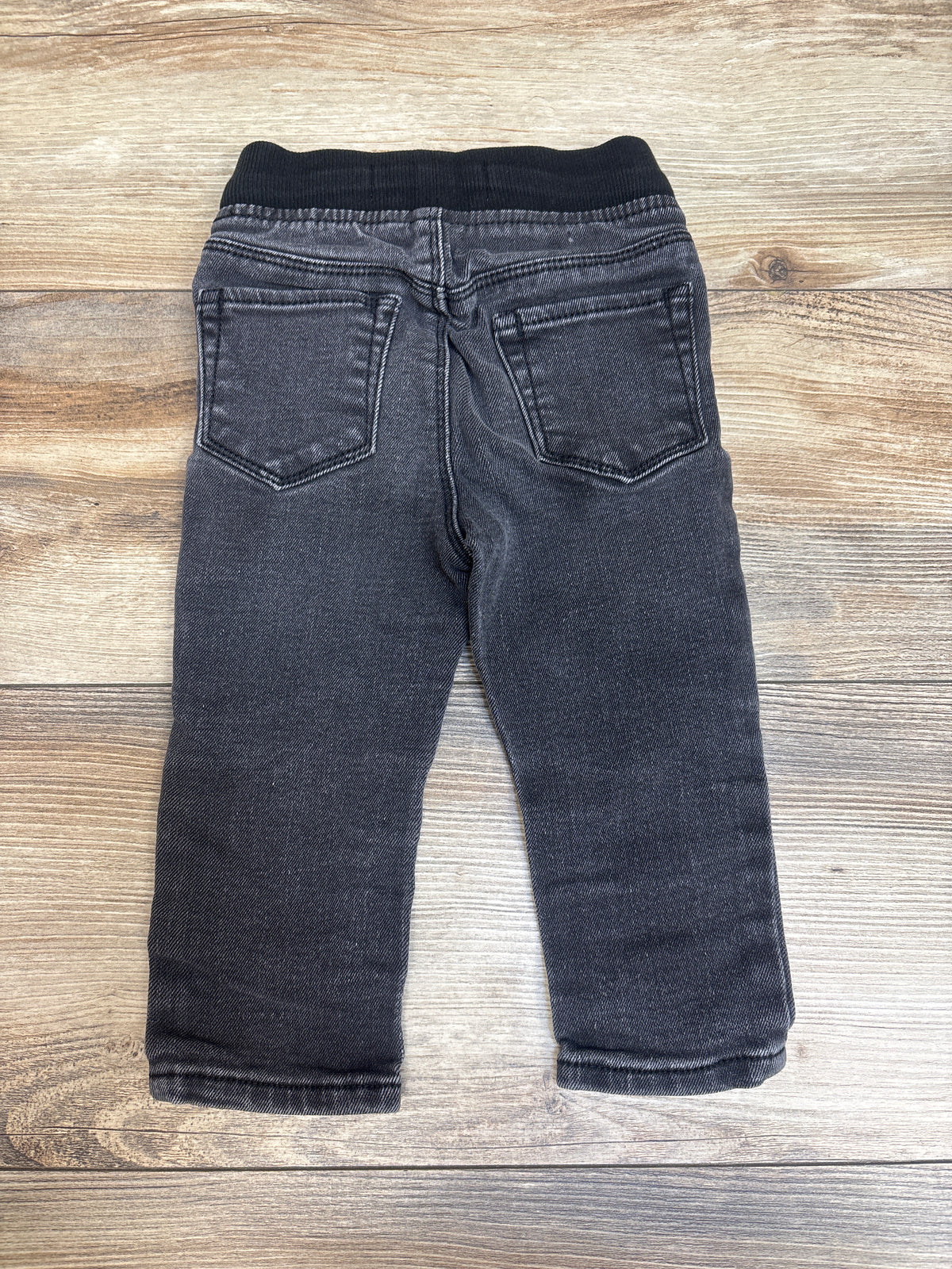 Old Navy Skinny Drawstring Jeans Black sz 12-18m