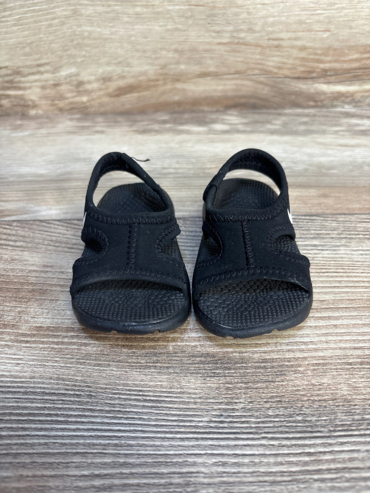 Nike Sunray 9 TD 'Black' Sandals sz 3c