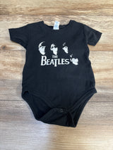 JHK The Beatles Bodysuit Black sz 12m