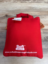 NEW Soft Skill Home Sweet Home Washable Book Red