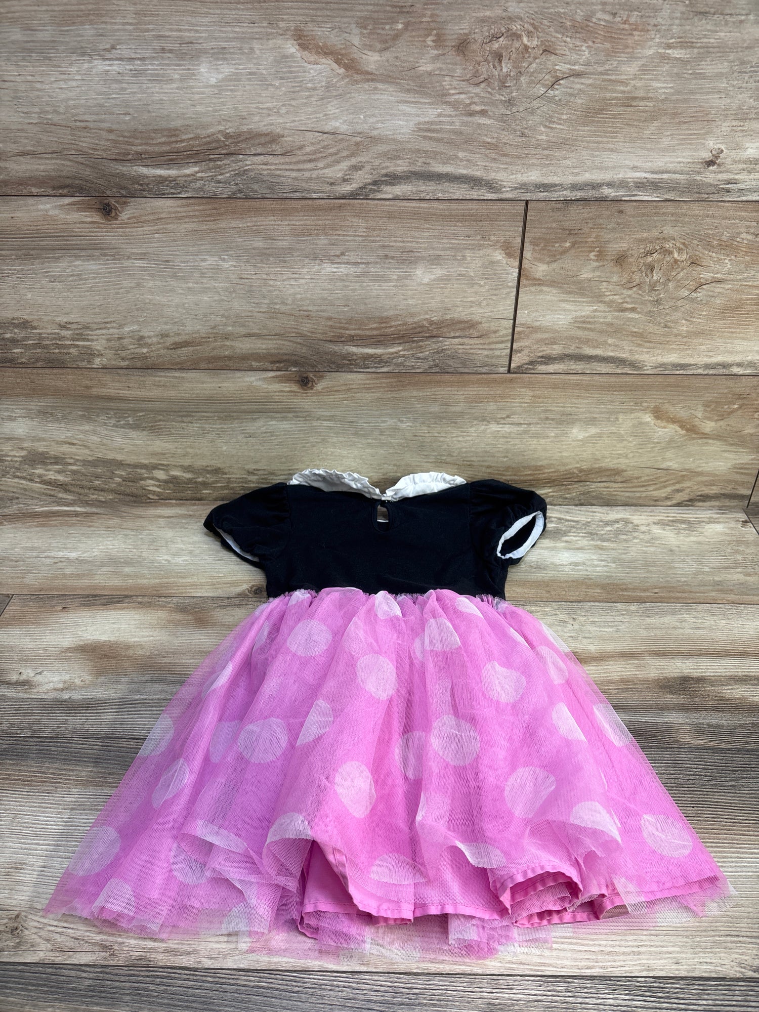 Disney Junior Minnie Mouse Lace Tulle Dress Black sz 5T