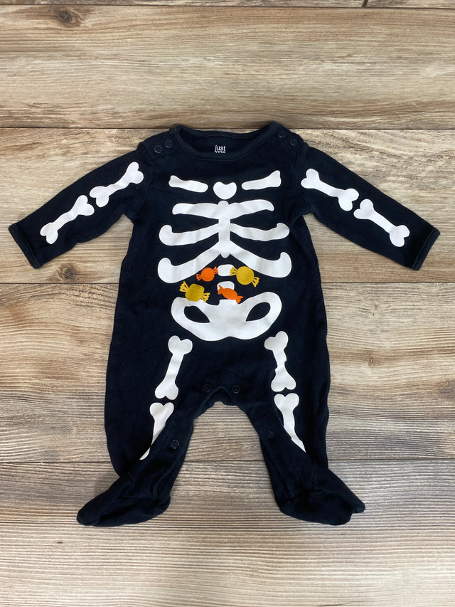 Just One You Skeleton Sleeper sz 3m - Me n Mommy To Be
