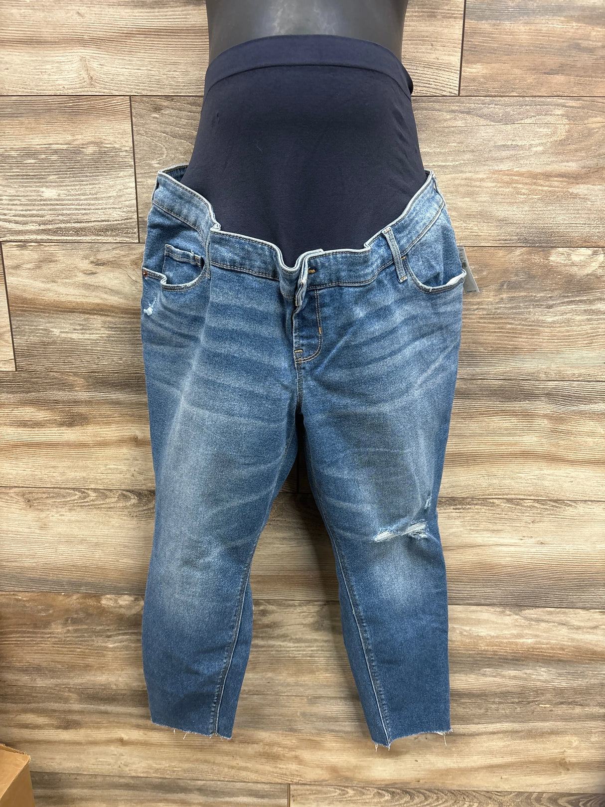 NEW Old Navy Full Panel Maternity Jeans Blue sz XL