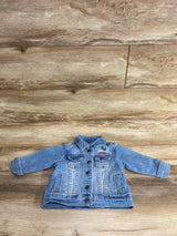 Disney Baby Denim Mickey Mouse Jacket Light Blue sz 6-9m