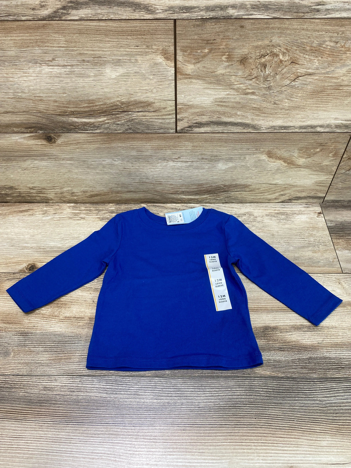 NEW Cat & Jack Long Sleeve Shirt Blue sz 12m