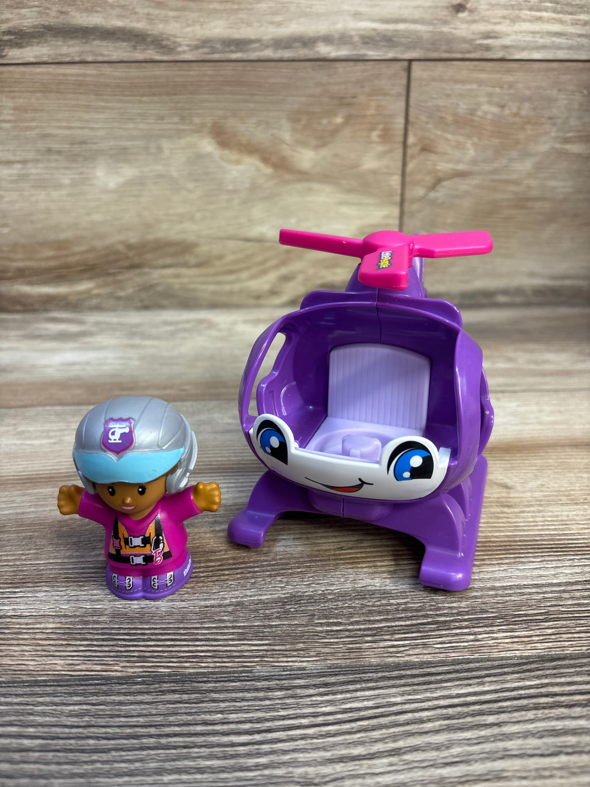 Fisher-Price Barbie Little People Helicopter and Pilot