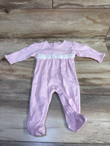 Kissy Kissy Miniature Roses Footie Pink sz 3-6m