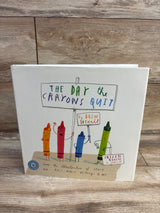 The Day the Crayons Quit Hardcover Book