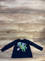Copper Denim Space Dinosaur Shirt Navy sz 3T