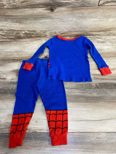Marvel 2pc Spider-Man Pajama Set Blue sz 2T - Me n Mommy To Be