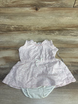 NEW Cloud Island Floral Printed Dress Off-White sz 0-3m