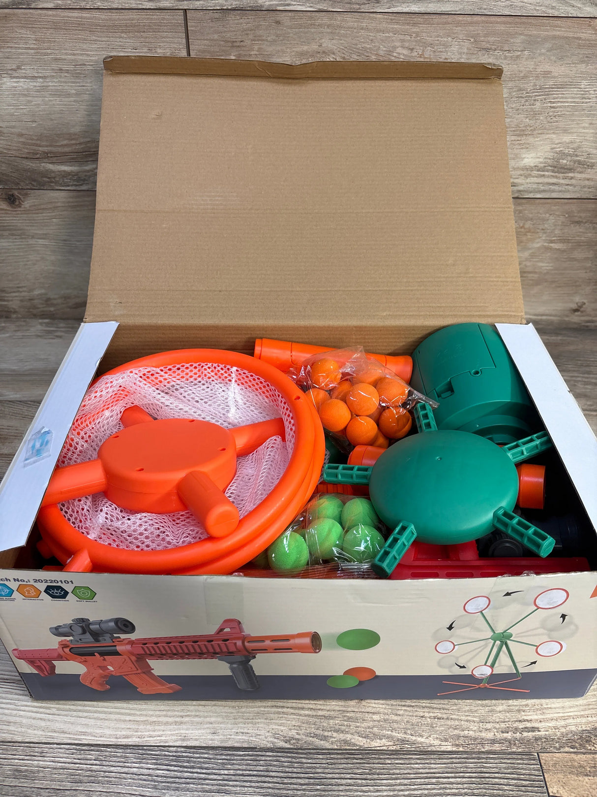 Gun & Target Set Ages 5+ - Me n Mommy To Be