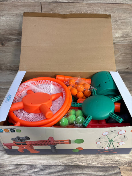 Gun & Target Set Ages 5+ - Me n Mommy To Be
