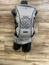 Monbebe Convertible 4-in-1 Baby Carrier, Grey 7-40lbs