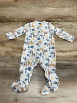 Baby Gear Animal Print Sleeper White sz 0-3m