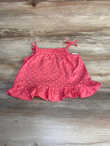 NEW Little Me Polka Dot Top Pink sz 18m