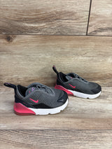 Nike Air Max 270 TD 'Grey Hyper Pink' Sneakers sz 6c