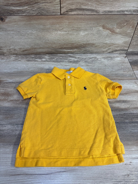 Ralph Lauren Polo Shirt Yellow sz 24m - Me n Mommy To Be