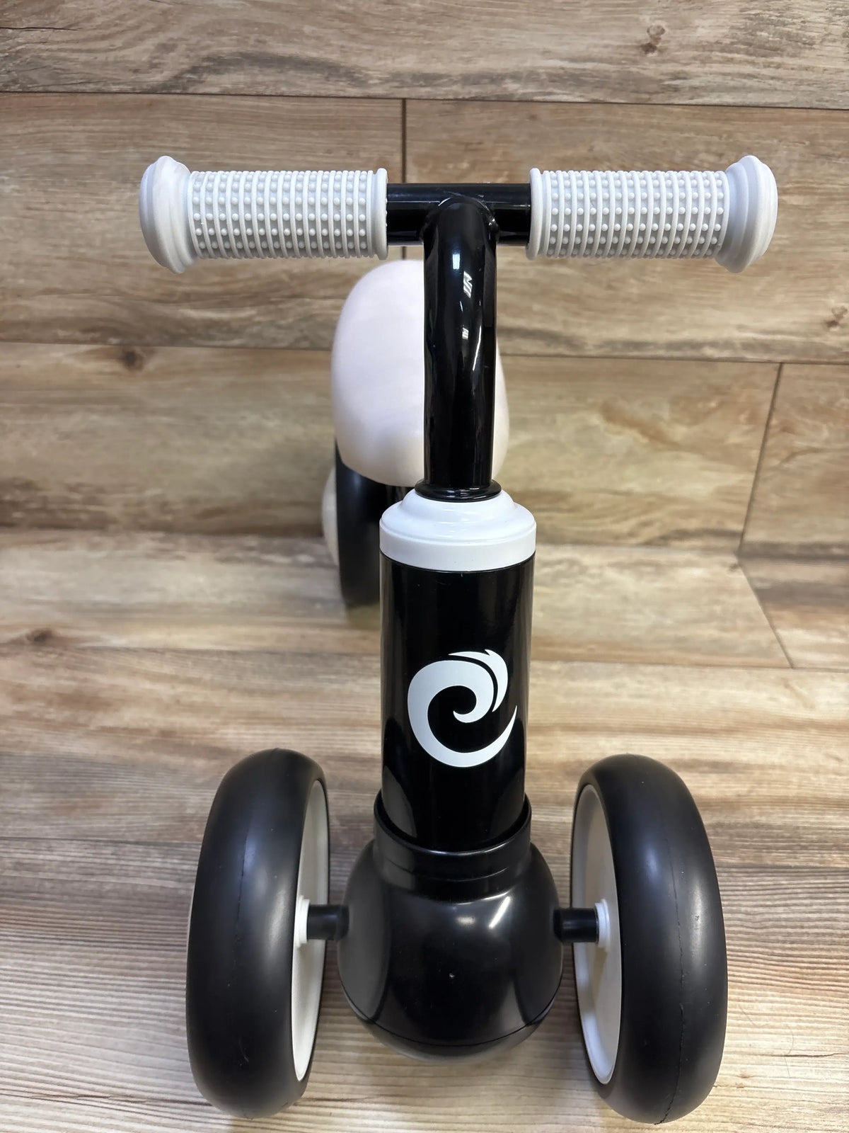 Gamefeiny Baby Balance Bike with Light-Up Wheels, Black