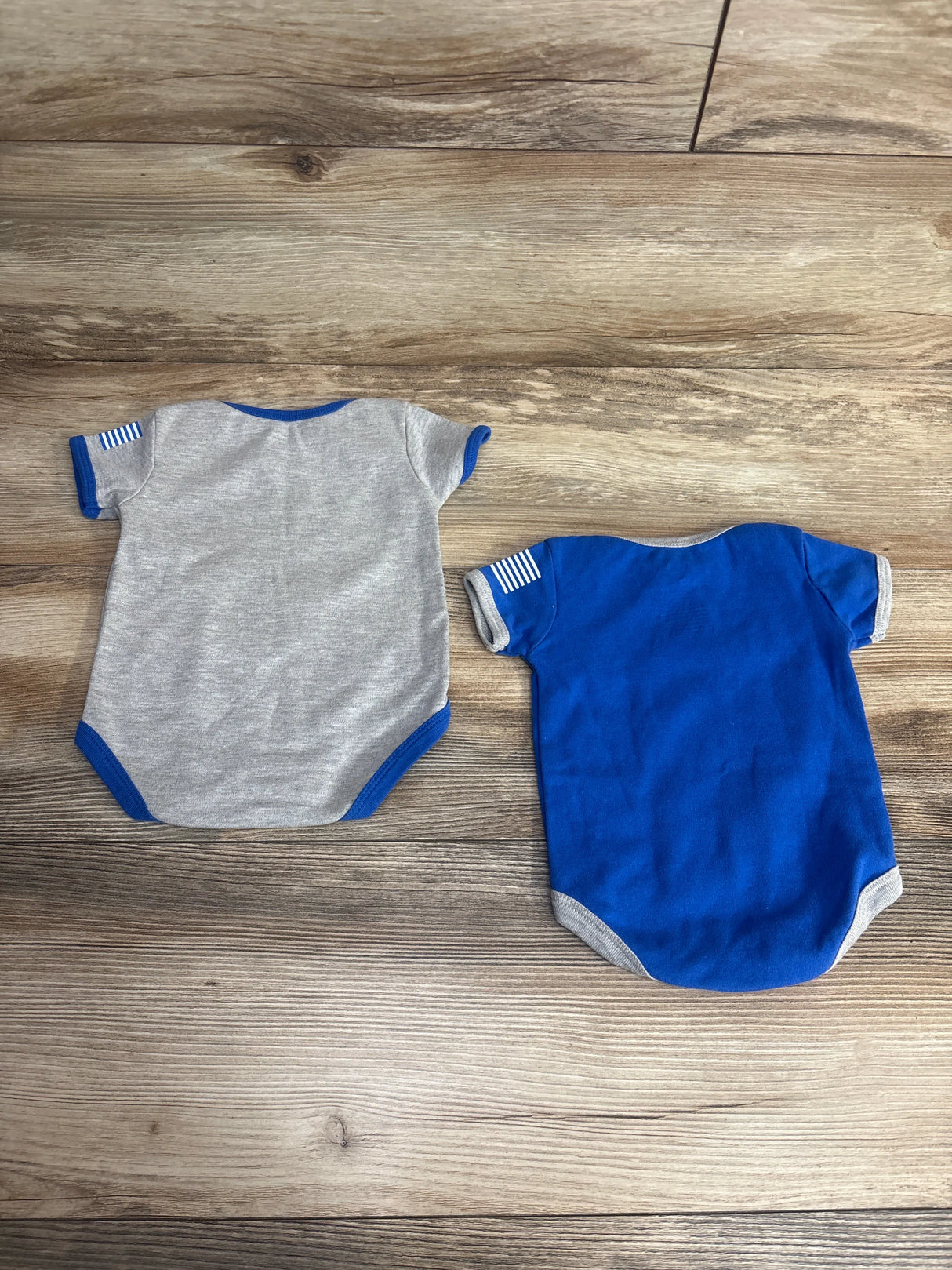 Tiny Trooper Air Force Baby 2pk Bodysuits Blue sz 0-3m