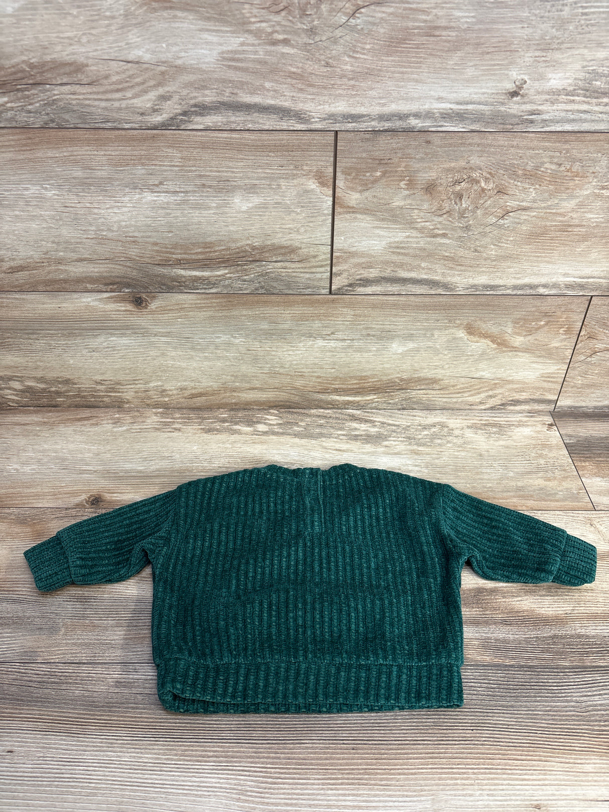 Cat & Jack Chunky Knit Sweater Green sz 6-9m