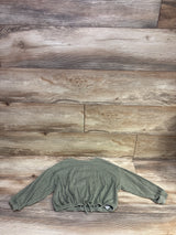 Old Navy Ribbed Pullover Sweatshirt Green sz 4T