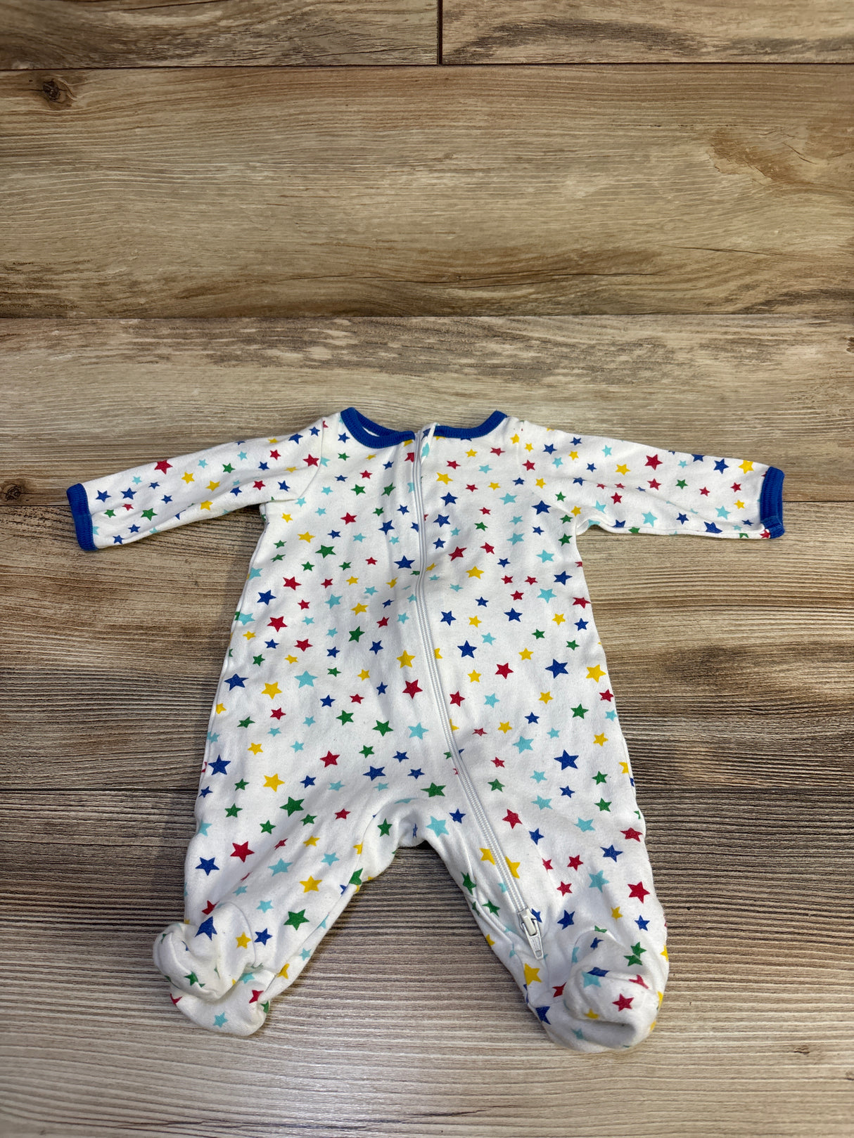 Wonder Nation Star Sleeper White sz Newborn