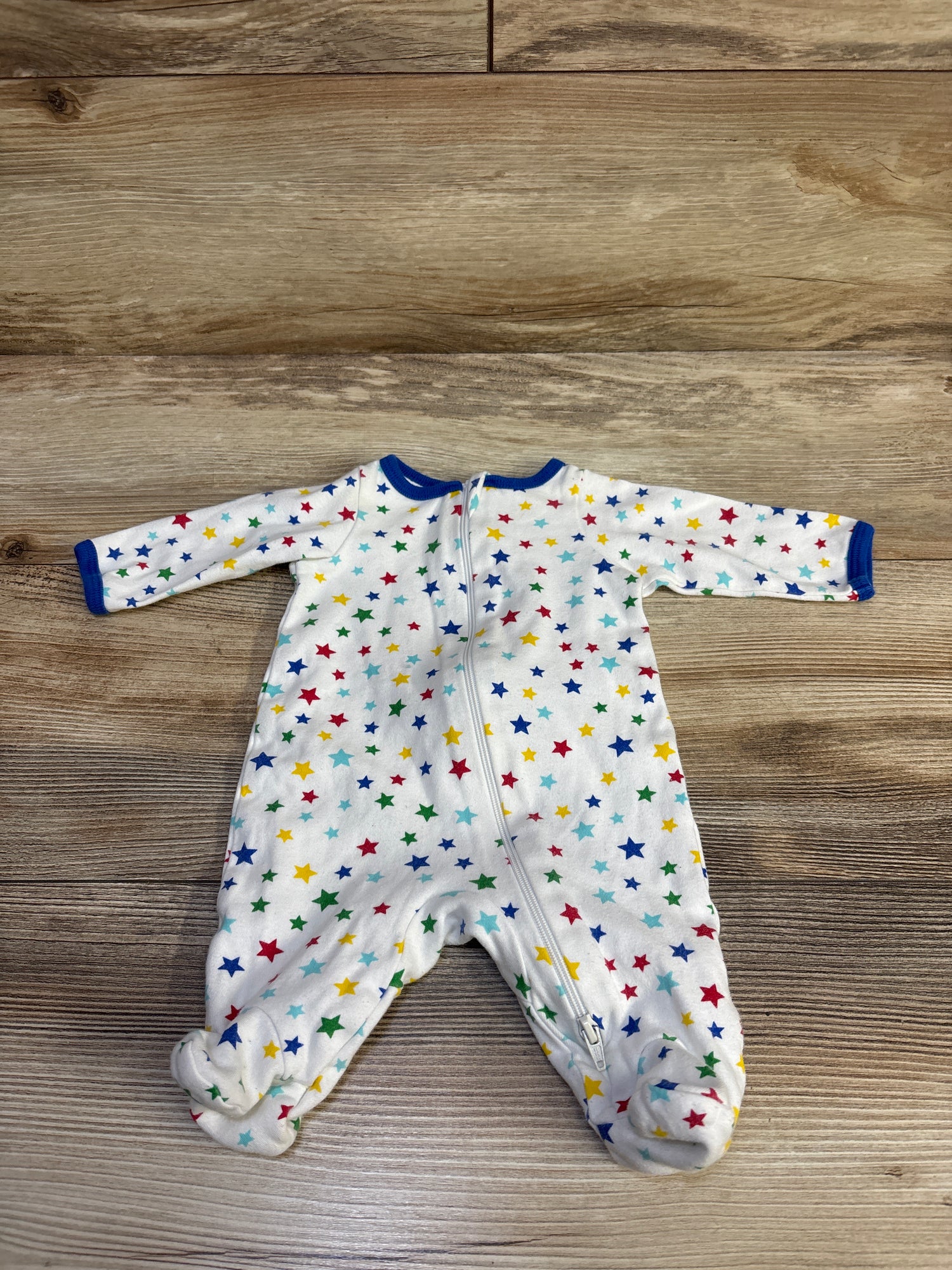 Wonder Nation Star Sleeper White sz Newborn