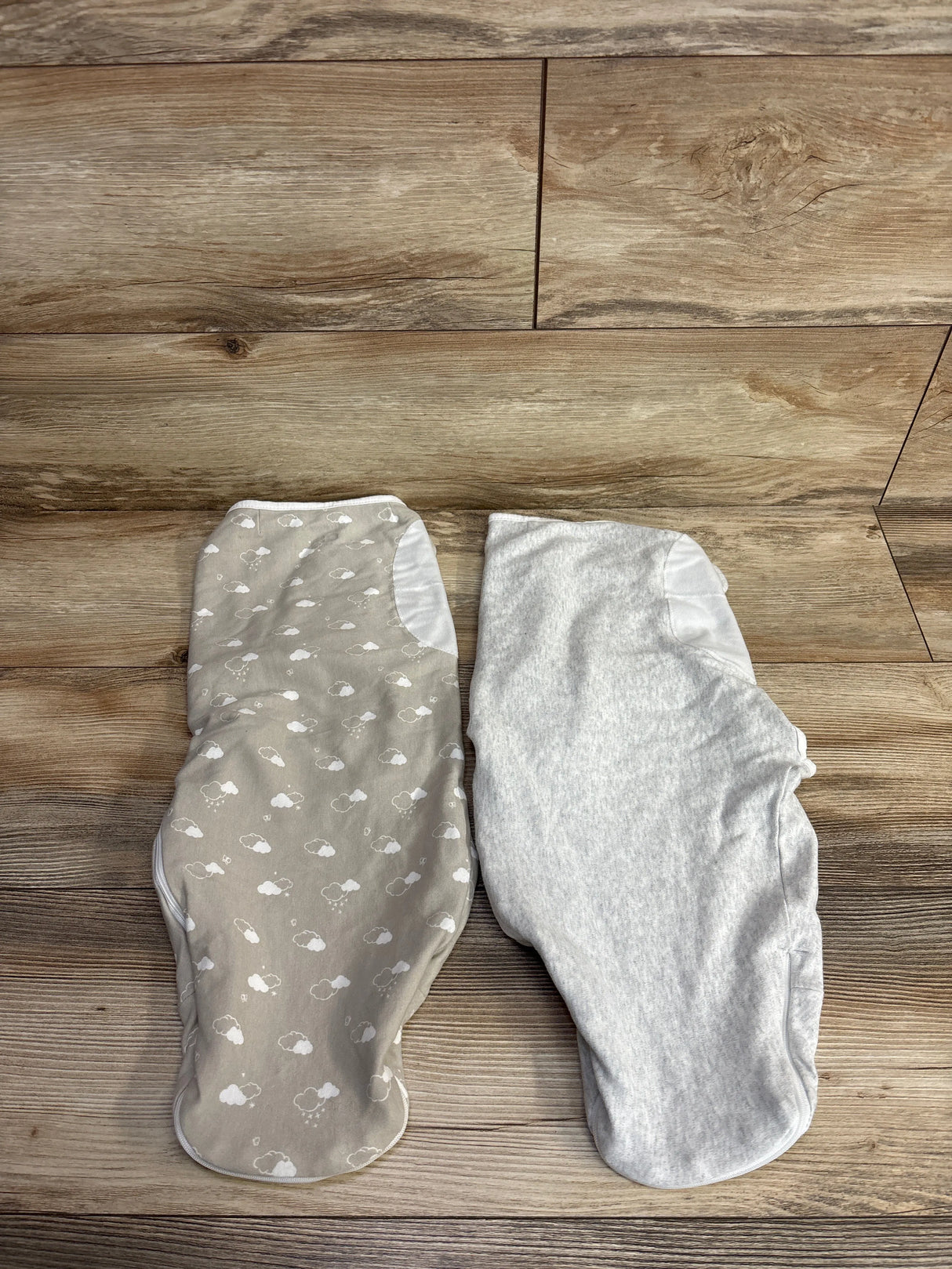 KeaBabies 2pk Swaddle Wrap Grey sz 0-3m