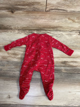 Old Navy Striped Merry Sleeper Red sz 3-6m
