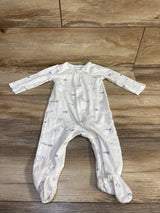 Just One You Airplane Sleeper White sz 9m