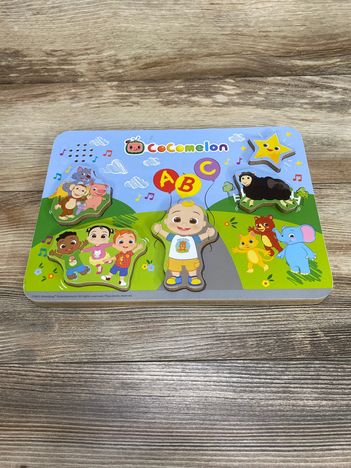 Cocomelon Wooden Sound Puzzle