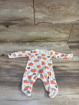 Little Planet Organic Pumpkin Sleeper Ivory sz Newborn