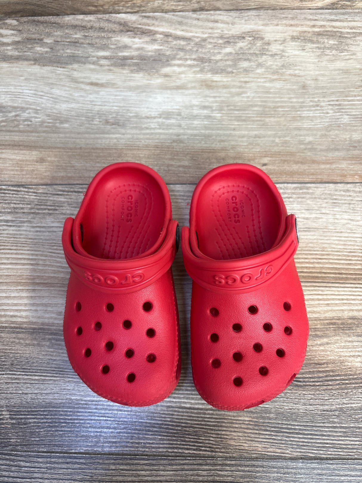 Crocs Classic Clogs Red sz 7c