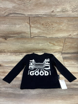 NEW Tiny Tribe The Good Life Long Sleeve Shirt Black sz 3T