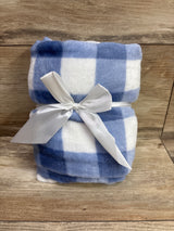 NEW Parent's Choice Plush Baby Blanket Blue