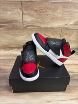 Air Jordan Sky Jordan 1 TD 'Bred Toe' Sneakers sz 10c