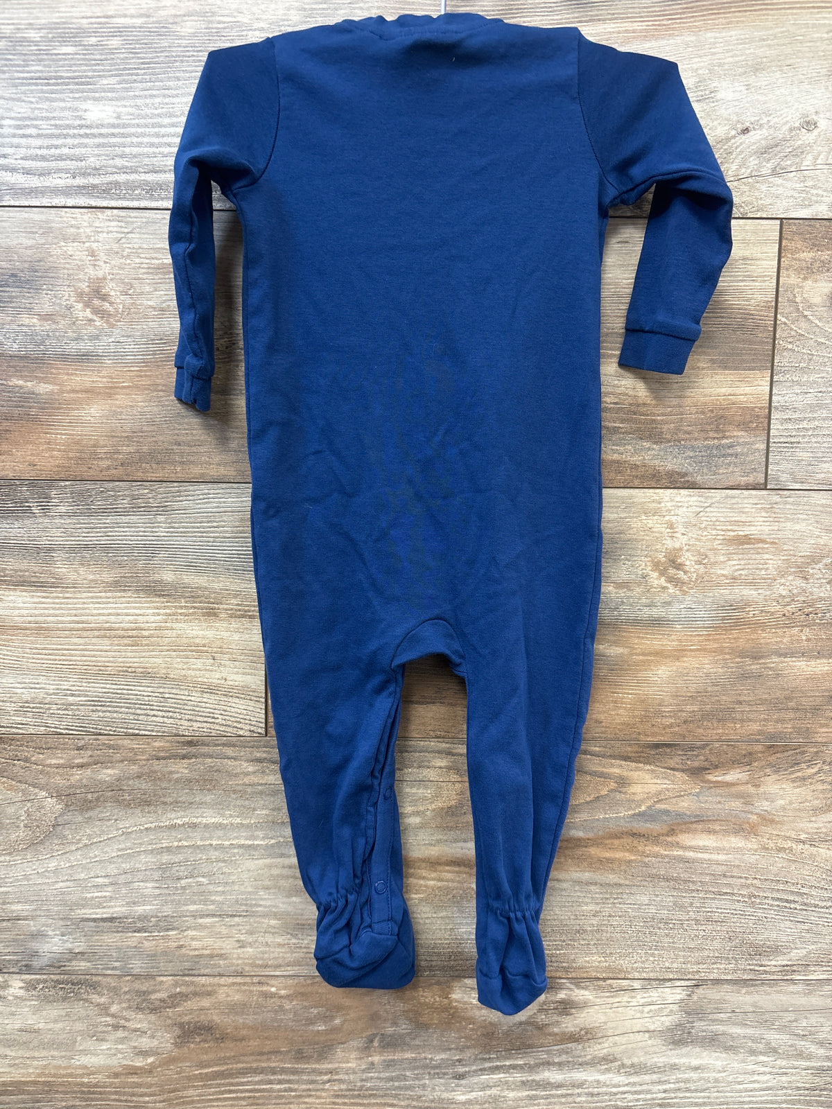 Lupilu Snap Button Sleeper Navy sz 6-12m