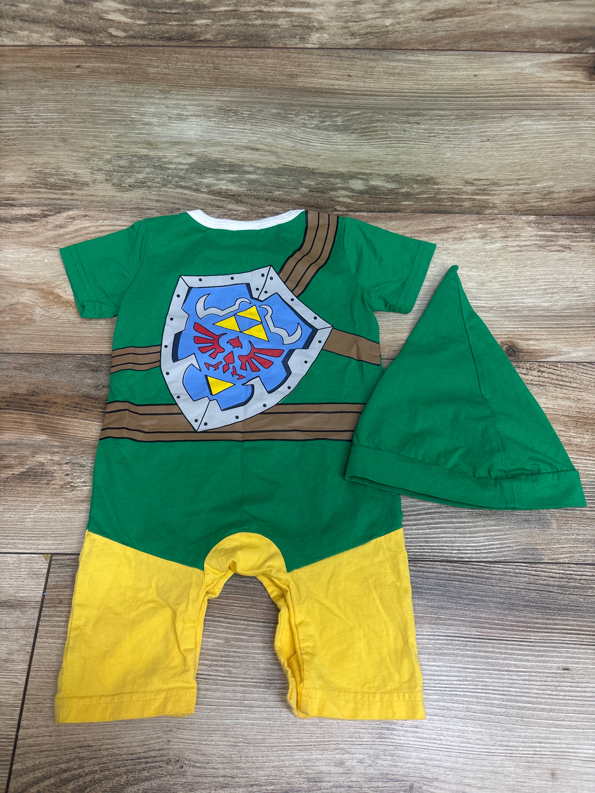 Cosland 2pc The Legend of Zelda Link Costume Green sz 18m