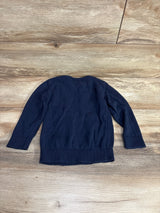 Children's Place Polar Bear Christmas Sweater Navy sz 4T