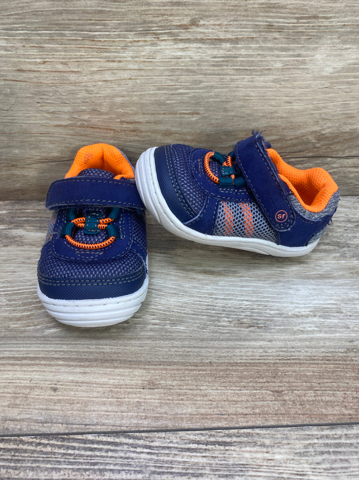 Stride Rite The Aspen Sneakers Blue Sz 4c