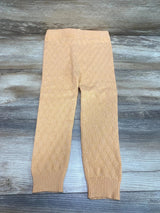 NEW Kate Quinn Organic Diamond Knit Pants Orange sz 5T