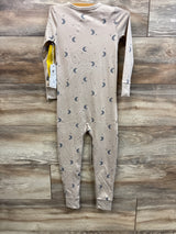 NEW Cloud Island Moon Sleeper Tan sz 4T