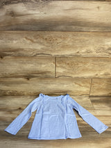 NEW Okie Dokie Ruffle Long Sleeve T-Shirt Frozen Blue sz 5T