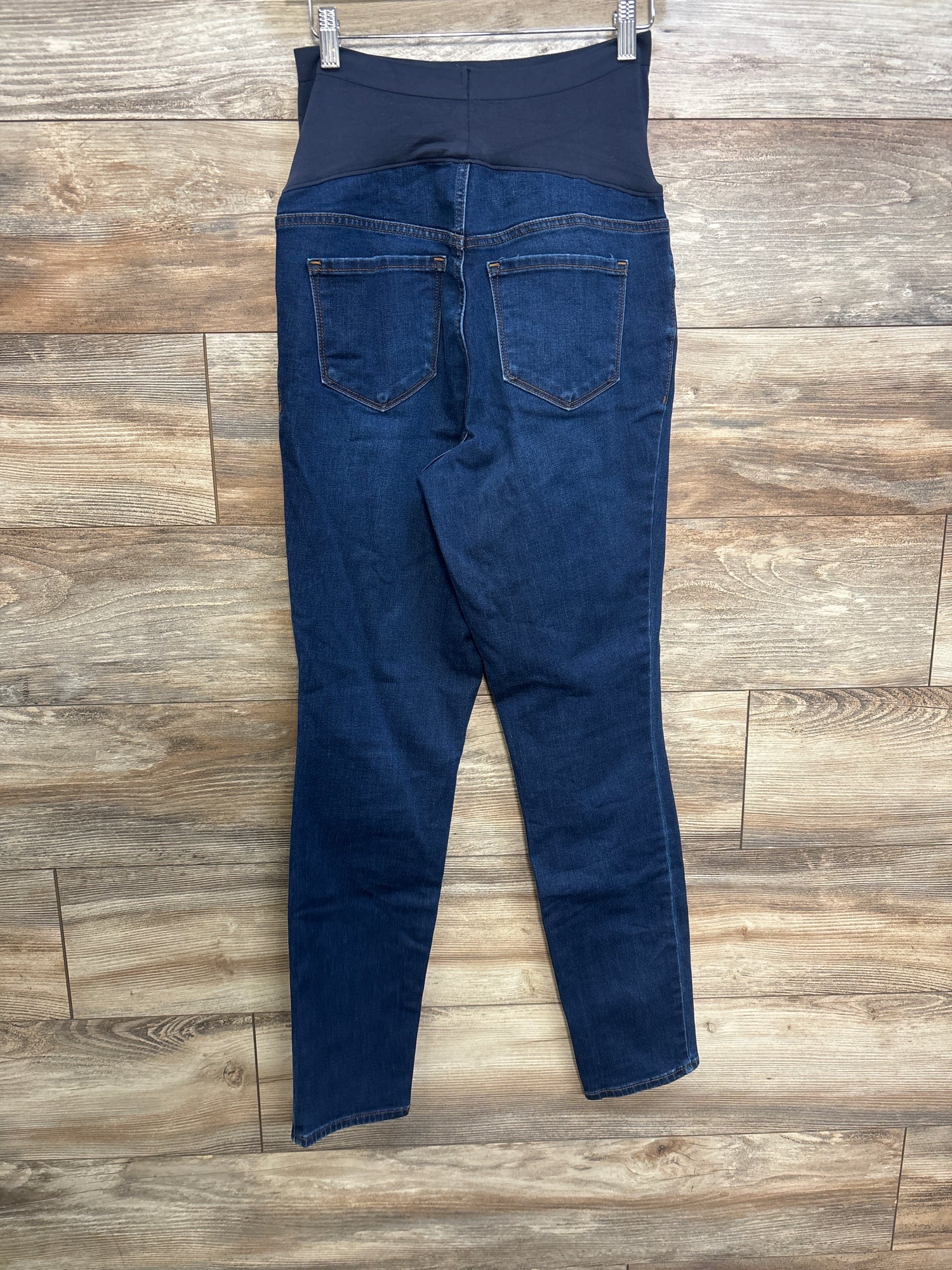 Old Navy Maternity Full Panel Skinny Jeans Blue sz Large (10 Long)