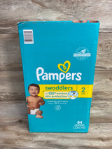 NEW Pampers Swaddlers Diapers 84ct,  Size 2