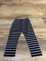 NEW Baby Gap Striped Navy Leggings sz 18-24m
