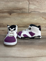 Jordan 6 Retro TD 'Vivid Pink' Sneakers sz 7c